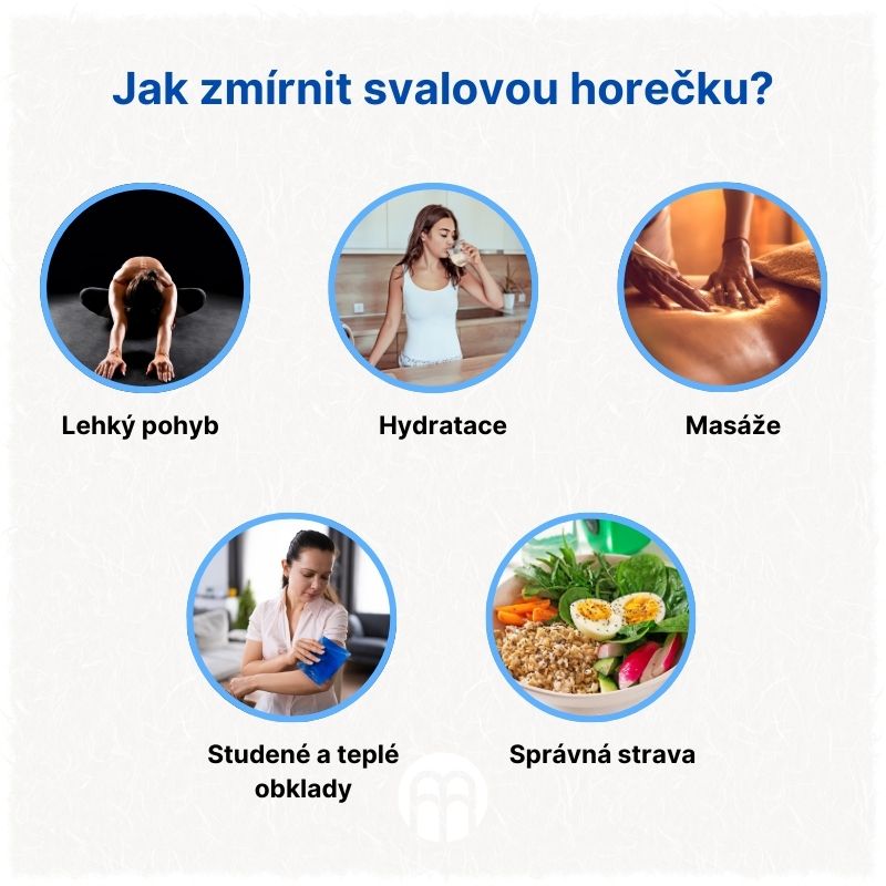Jak zmírnit svalovou horečku